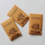 A 3 bag of plant seed packet for promotional giveaways.