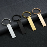 Colorful keychains beautifully arranged in an orderly manner.